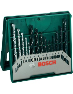 Set 15 brocas mixtas mini-x-line de bosch bricolaje