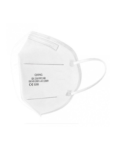Mascarilla qx238-i ffp2 nr sin valvula de safetop caja de 50 unidades