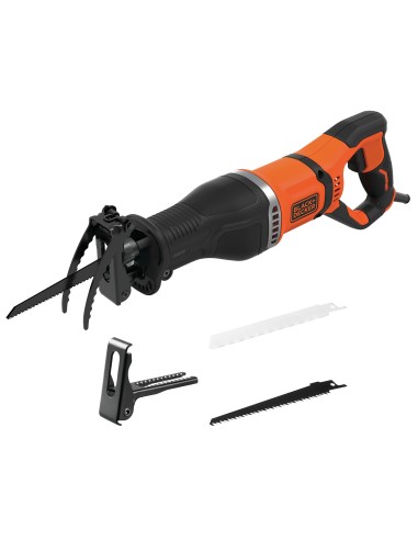 Sierra sable bes301-qs 750w + accesorios de black & decker