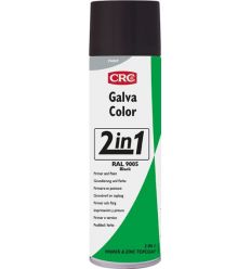 Spray galvacolor negro ral 9005 500ml de c.r.c. caja de 12 unidades
