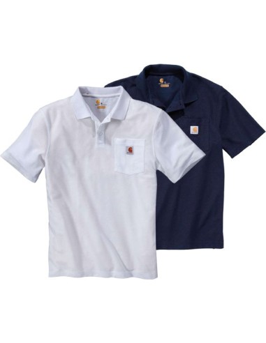 Polo contractor"s k570100 blanco talla s de carhartt