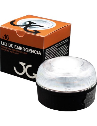 Baliza emergencia led v16 de jg señalizacion