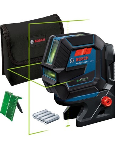 Nivel laser gcl 2-50g+rm10+funda de bosch construccion / industria