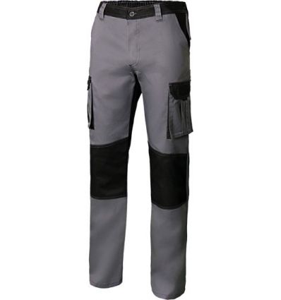 Pantalon multibolsillos 103020b gris/negro talla 42 de velilla
