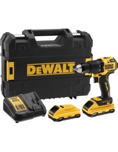 Taladro percutor dcd709l2t 18v 2b 3,0ah+maletin de dewalt