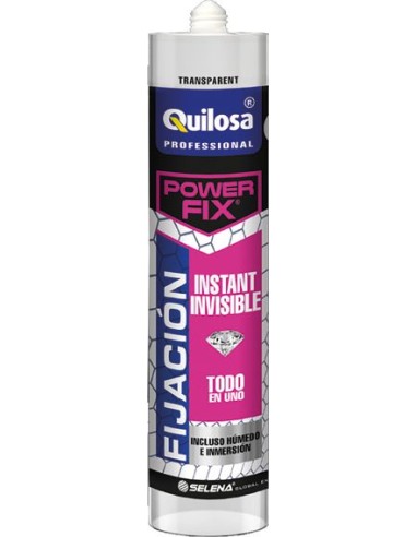 Power-fix instant 10045462 290ml transparente de quilosa caja de 12 unidades