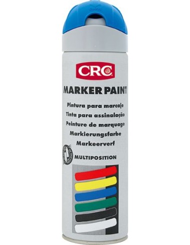 Spray marcador markerpaint azul 500ml de c.r.c. caja de 12 unidades