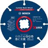 Disco multiwheel expert x-lock 125x22,23 de bosch construccion / industria