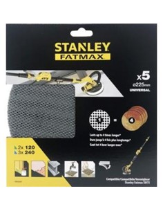 Accesorio sta39297xj 5 lijas ø225 para lijadora yeso de stanley