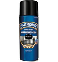 Hammerite antioxidante brillante 400ml negro spray de hammerite caja de 6 unidades