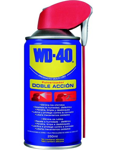 Aceite wd-40 spray 250ml doble accion 34530 de wd-40 caja de 12 unidades