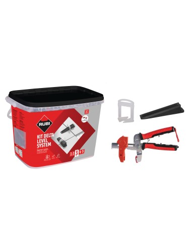 Kit delta leveling system 3958 3-12mm 2,0mm de rubi