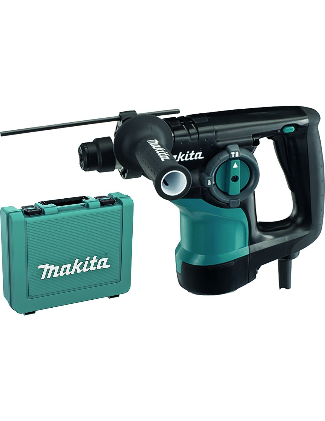 Hacer bien Revisión tal vez ▷ Martillo combinado hr2800 sdsplus 3,4k 800w+maletin de makita ®