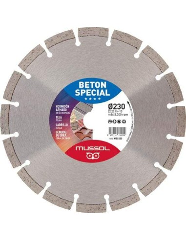 Disco diamante beton special wbs230x22,2 de unifer+