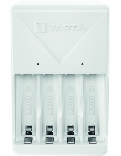 Cargador plug 2x aa 2100mah 57657101451 de varta