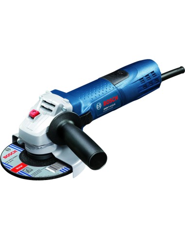 Amoladora mini gws-7/115e 700w 115mm de bosch construccion / industria