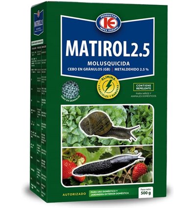Anticaracoles matirol2.5 500gr de impex caja de 36 unidades