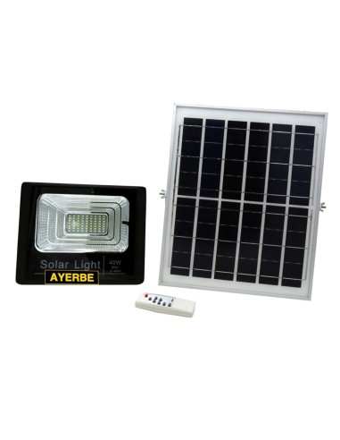 Proyector led 40w solar 1920 lumenes 620635 de ayerbe