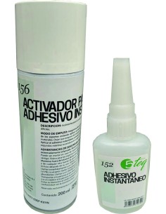 Kit adhesivo 152 50gr+activ. 156 150ml de 5-teq