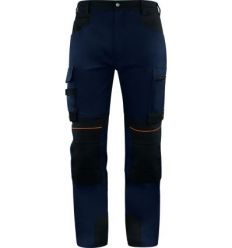 Pantalon stretch m5pa3str talla xxl marino/negro de deltaplus