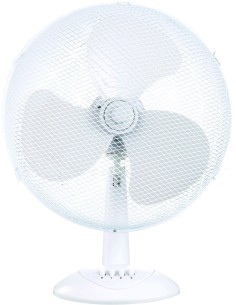 Ventilador sobremesa ø43cm 45w 3 velocidades 2 posiciones de unifersa