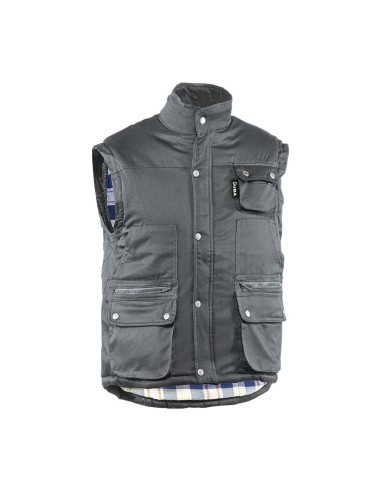 Chaleco acolchado westport 860gy talla m gris de juba