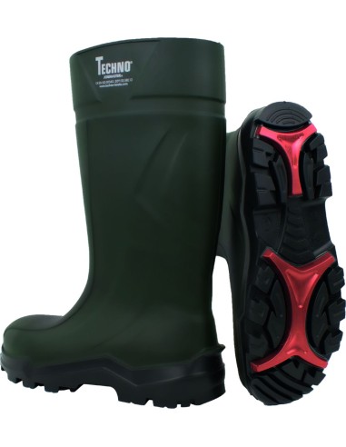 Bota jobmaster plus s5 tpu talla 38 verde/negro de techno boots