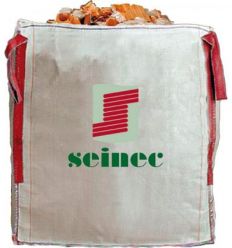 Saco big bag 90x90x100 1500kg blanco de seinec