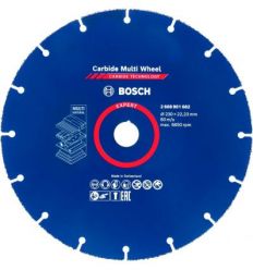 Disco multiwheel expert x-lock 230x22,23 de bosch construccion / industria