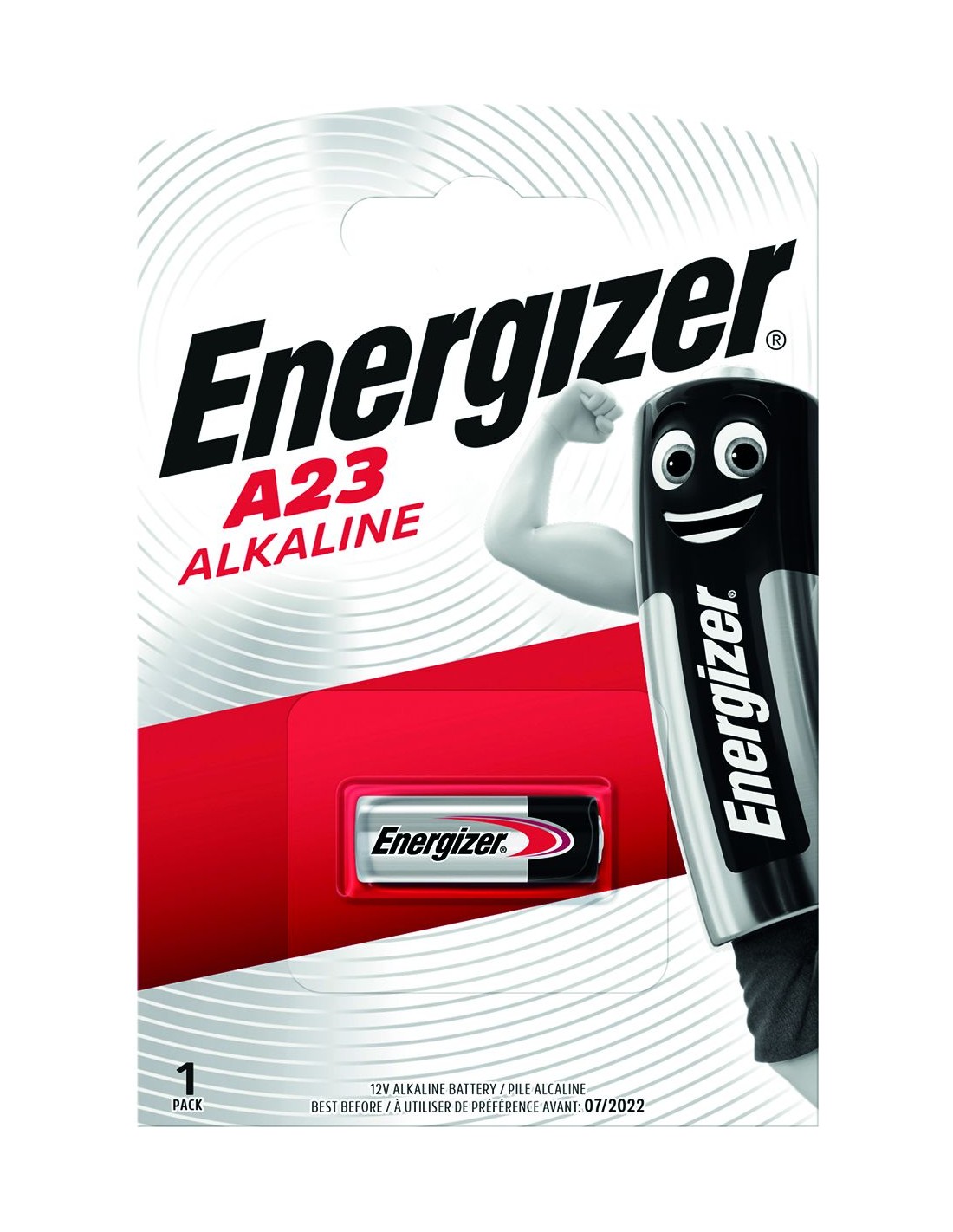 ▷ Pila alcalina a23/e23a 12v de energizer ®