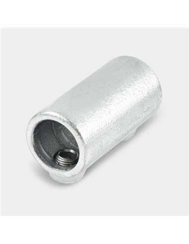 Junta manguito hierro galvanizado 42,4mm de norma