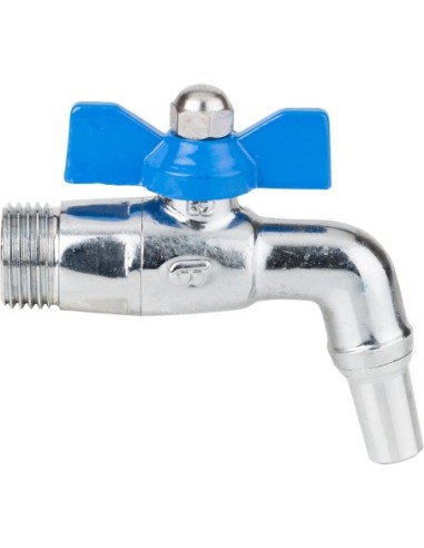Grifo esfera 3068-1/2" bodega palomilla de genebre caja de 12 unidades