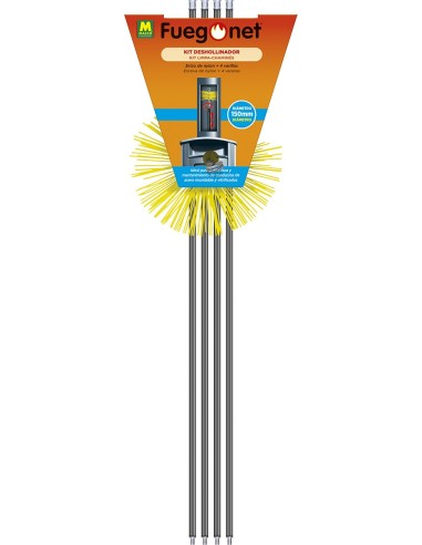 Kit deshollinador nylon ø200 231545 de fuego net