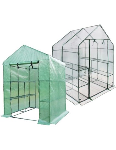 Invernadero transparente 61024 143x143x195cm de faura