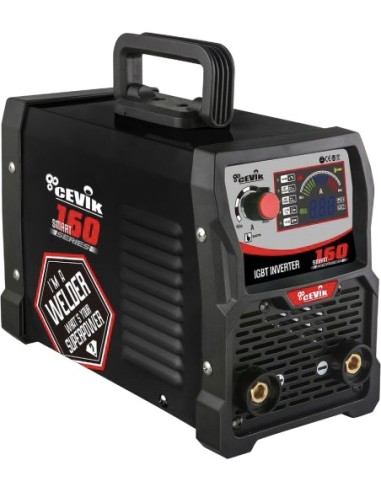 Equipo soldar inverter led ce-smart160 160a de cevik