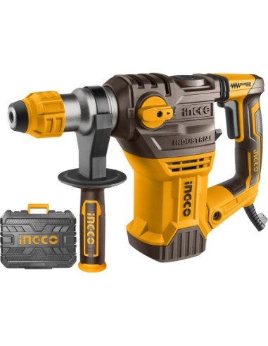 Martillo combinado 1500w 5,5j sds plus+maletin de ingco