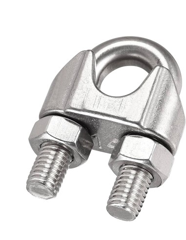 Sujetacables pw galvanizados 741 16mm de cables y eslingas caja de 5 unidades