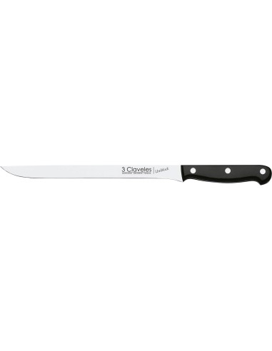 Cuchillo jamonero uniblock 24cm 9" 01130 de 3 claveles