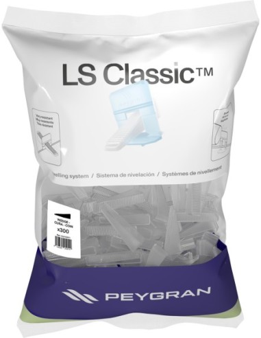 Cuña ls classic transparente b/300 de peygran