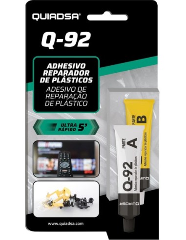 Adhesivo epoxi quiadsa q-92 24ml de quiadsa caja de 12 unidades