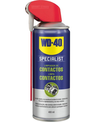 Limpiador de contactos wd-40 400ml 34380 de wd-40 caja de 6 unidades