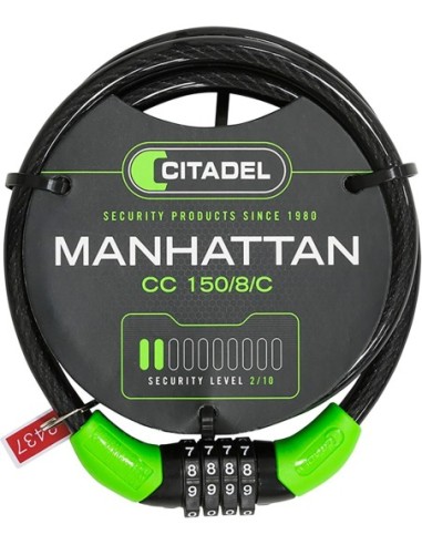 Cable espiral c/combinacion 150cm de citadel