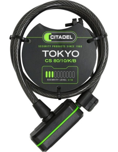 Cable flexible c/llave 80cm cs 80/10/k/b de citadel