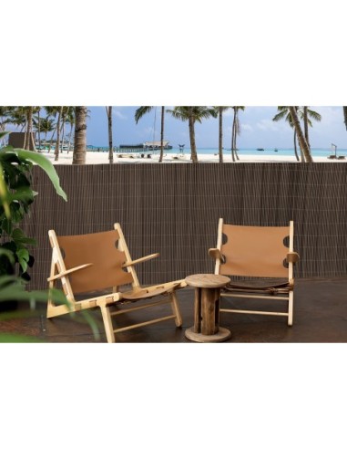 Mimbre artificial 19009 marron  2,0x3m de faura