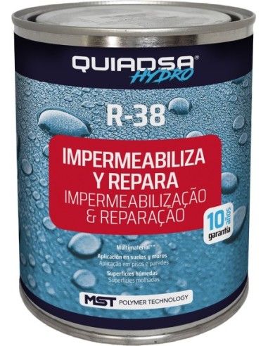 Polimero impermeab brik-cen r-38 1kg trr de quiadsa caja de 6 unidades