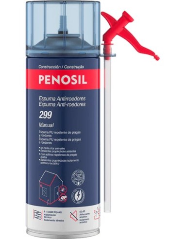 Espuma antiroedores 299 365ml de penosil caja de 12 unidades