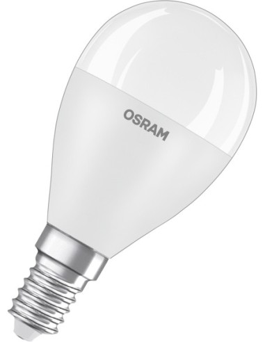 Bombilla led esf 7,5w e14 806lm 2700k de osram caja de 6 unidades