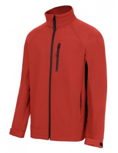 Soft shell rojo clickfer talla l de clickfer