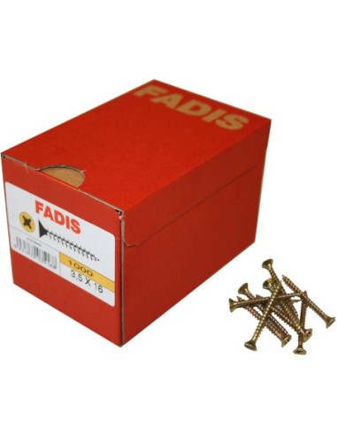 Tornillo fadis bicro c/p 5,0 22x070 de fadis caja de 200 unidades