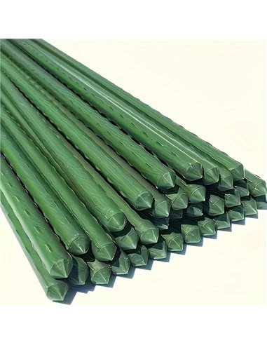 Estaca fibra 150cm 12mm verde de llampec caja de 50 unidades